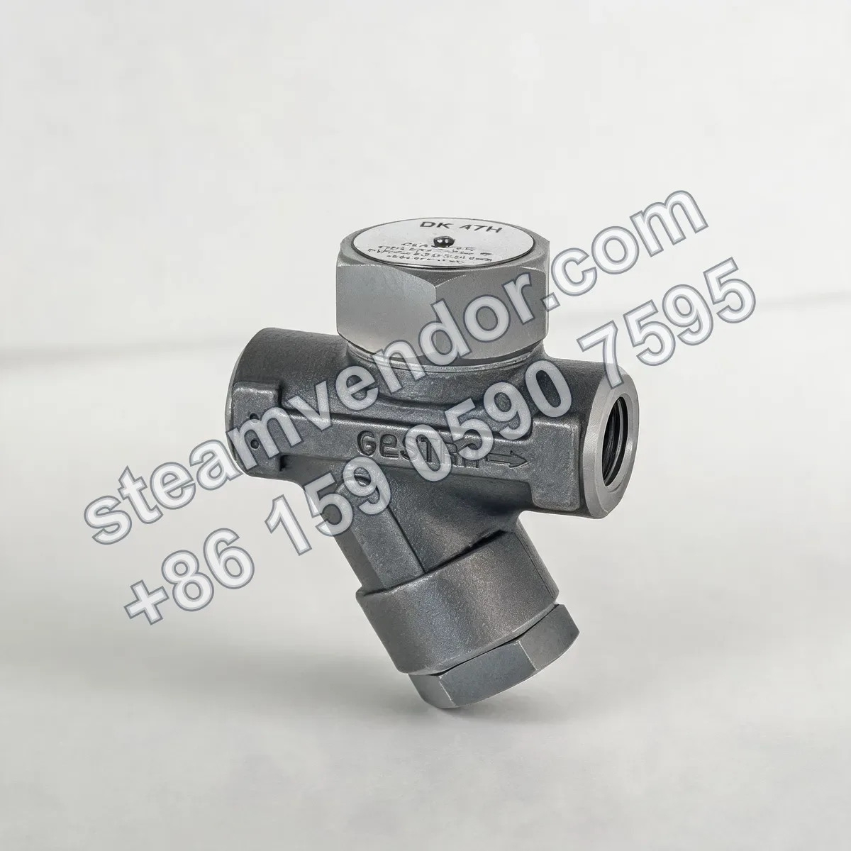 Gestra DK47 thermodynamic steam trap, three-quarter view
