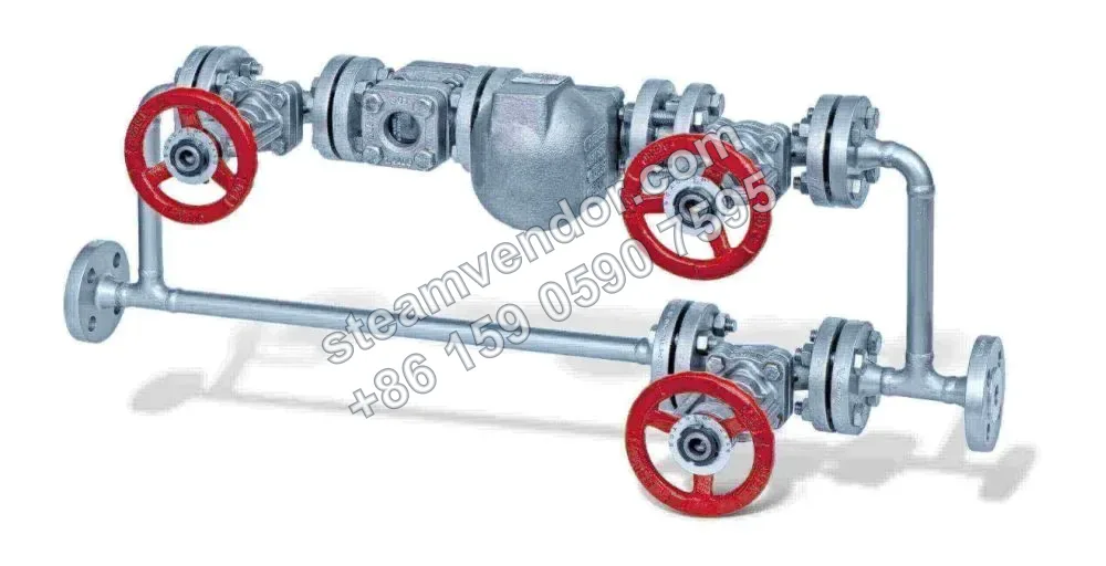 Gestra QuickEM steam trap module with handwheel