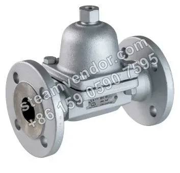 Gestra BK15 bimetallic steam trap with double flanges