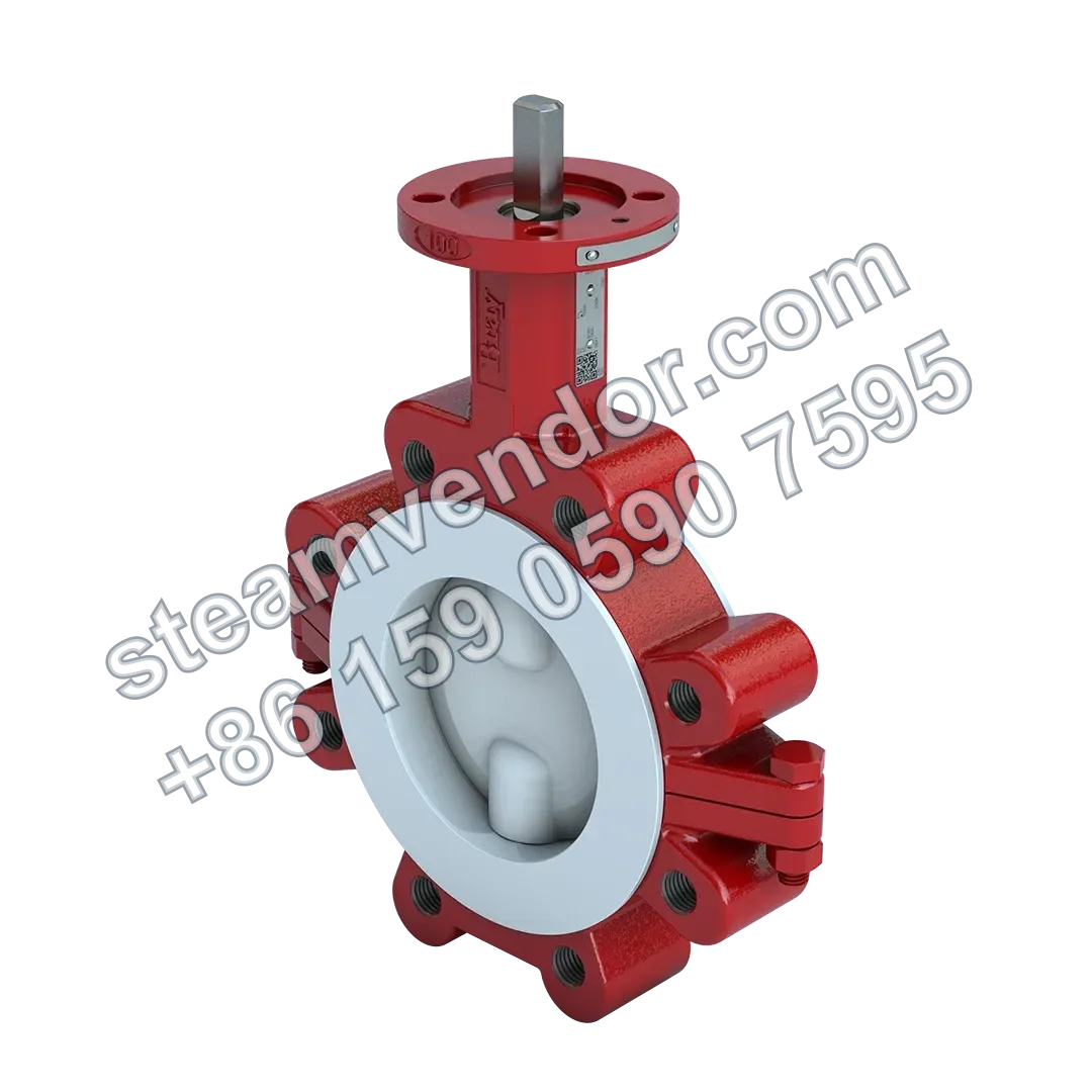 صورة منتج صمام الفراشة 2-Cx المبطن بـ PTFE