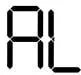 Alarm mode LCD display