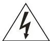 Safety symbol legend: anti-static and AC symbols