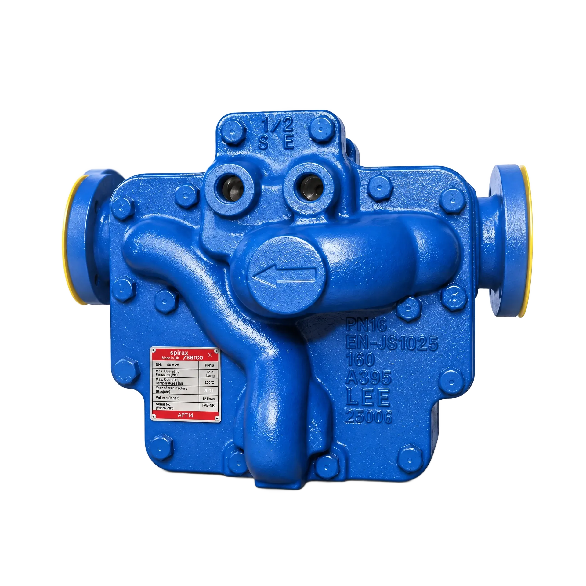 Spirax Sarco APT14 Automatic Pump Trap, Front View