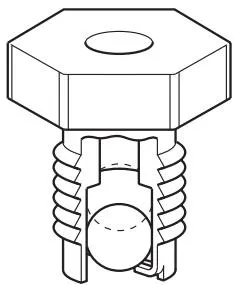BPM21L carbon steel balanced pressure thermostatic steam trap schematic