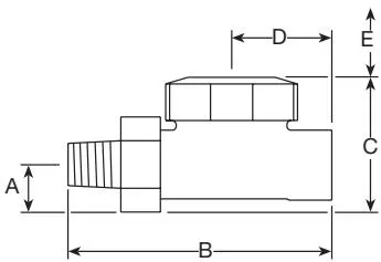 BPT13US dimensions diagram