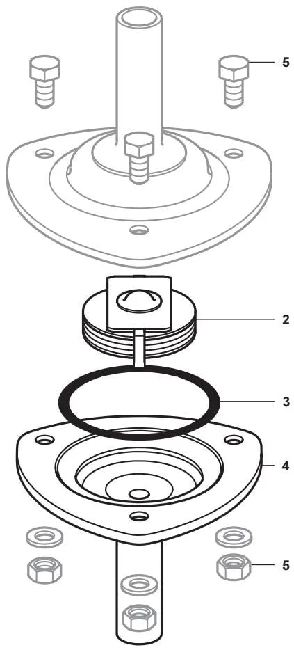 BTM7 spare parts exploded view BTM7 spare parts exploded view