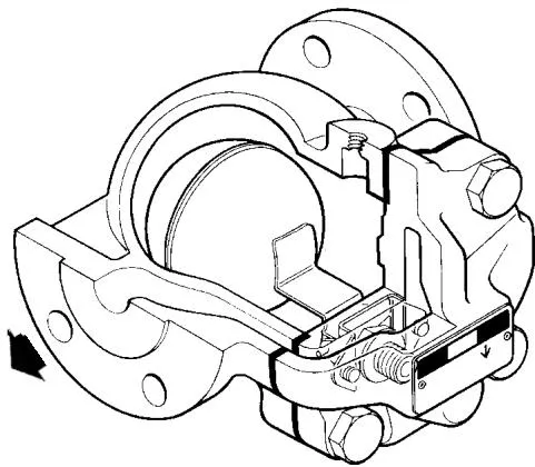 CA14 flanged connection, Figure 3 CA14 flanged connection pressure-temperature limit chart