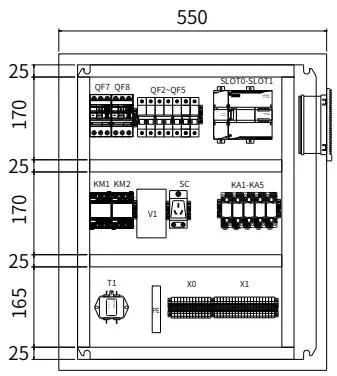 Condensate Recovery Unit Layout Drawing