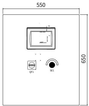 Condensate Recovery Unit Layout Drawing