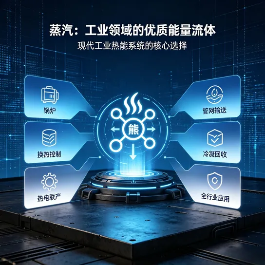 Steam: A High-Quality Energy Fluid for Industry