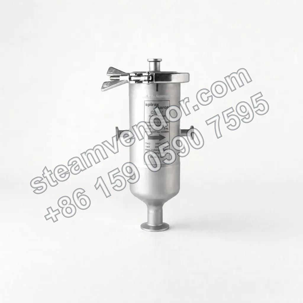 Spirax Sarco Clean Steam Separator CS10-1 Front View