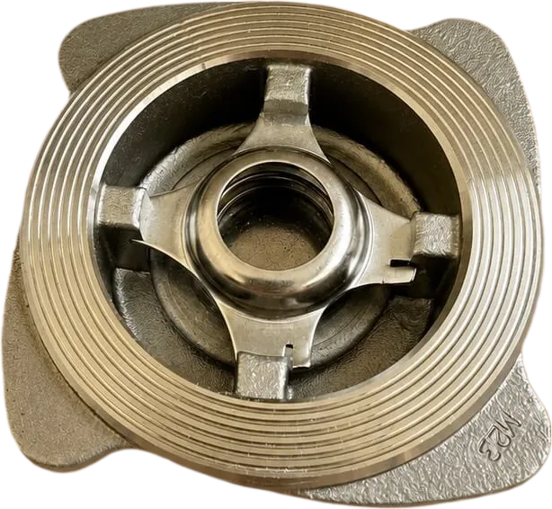 Spirax Sarco DCV3 wafer disc check valve in real-world application