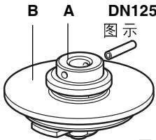 Balance valve core illustration DN125
