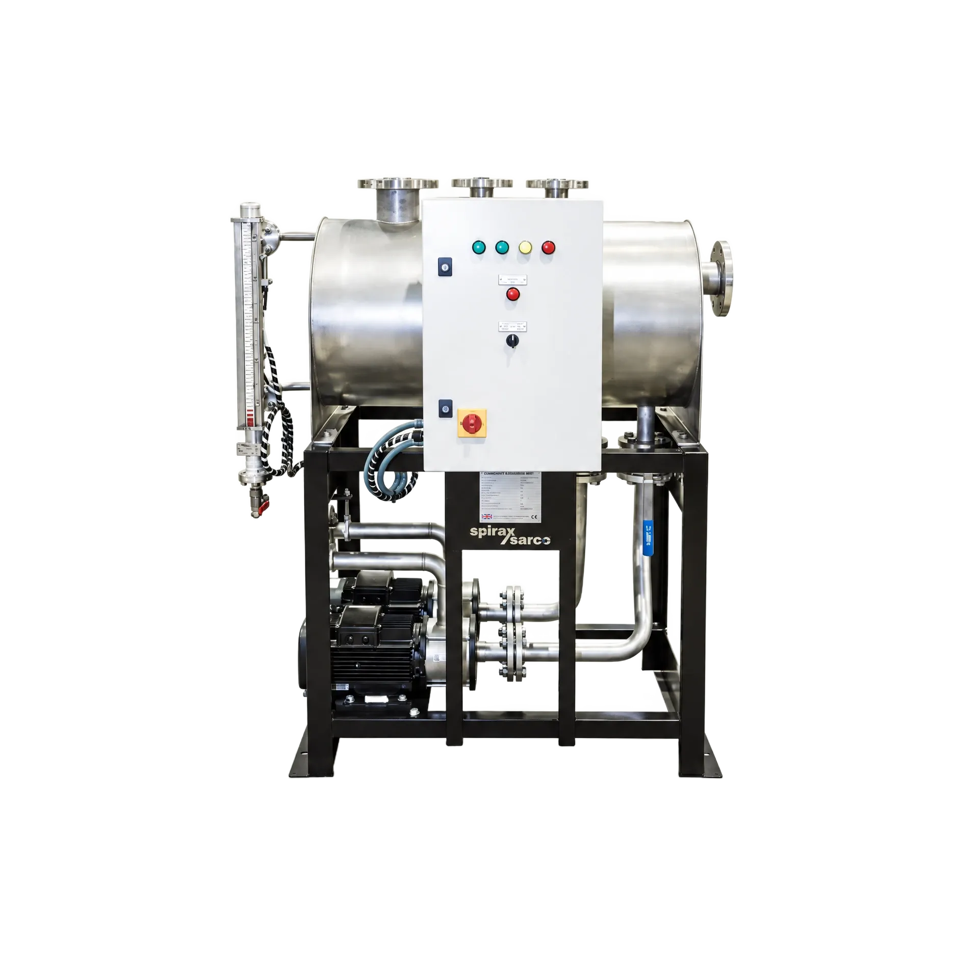 Spirax Sarco Condensate Recovery Unit E Series Front View