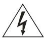 Electrical installation safety warning diagram