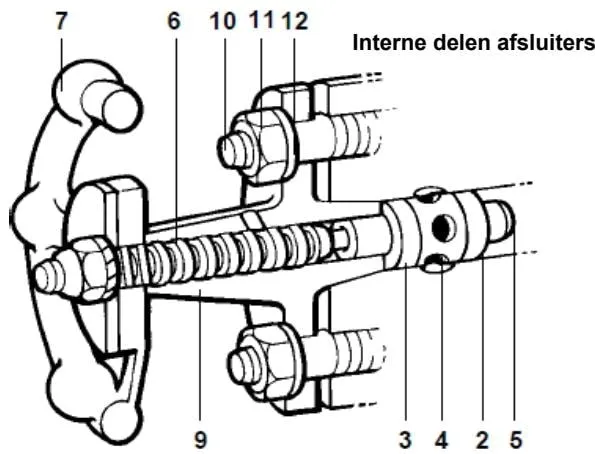Valve cover maintenance diagram