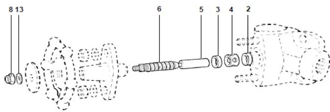 Spare parts diagram