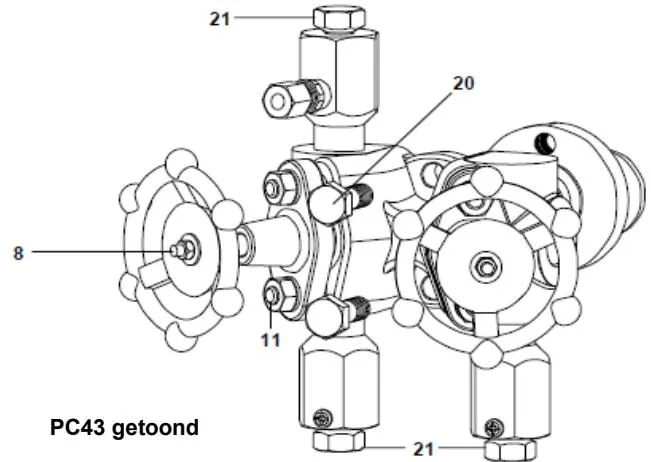 Recommended tightening torque diagram