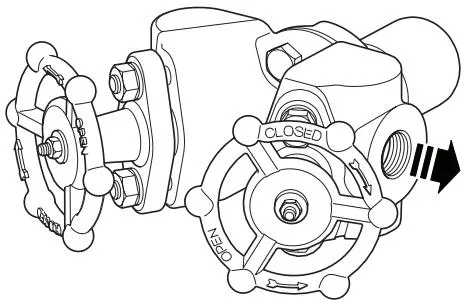USM21 connected to a PC4 pipe connector
