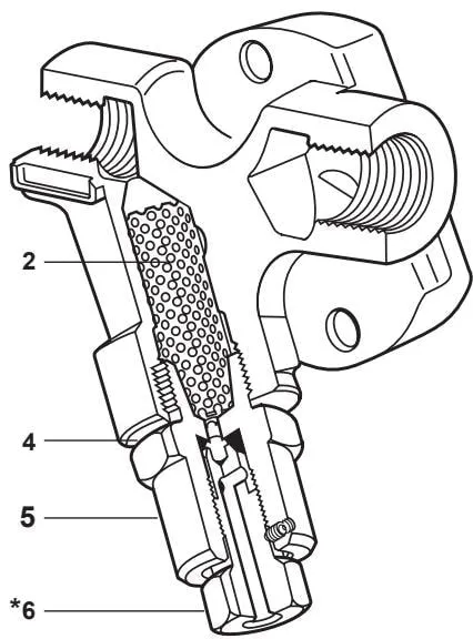 Fig. 5 PC20 with blowdown valve diagram