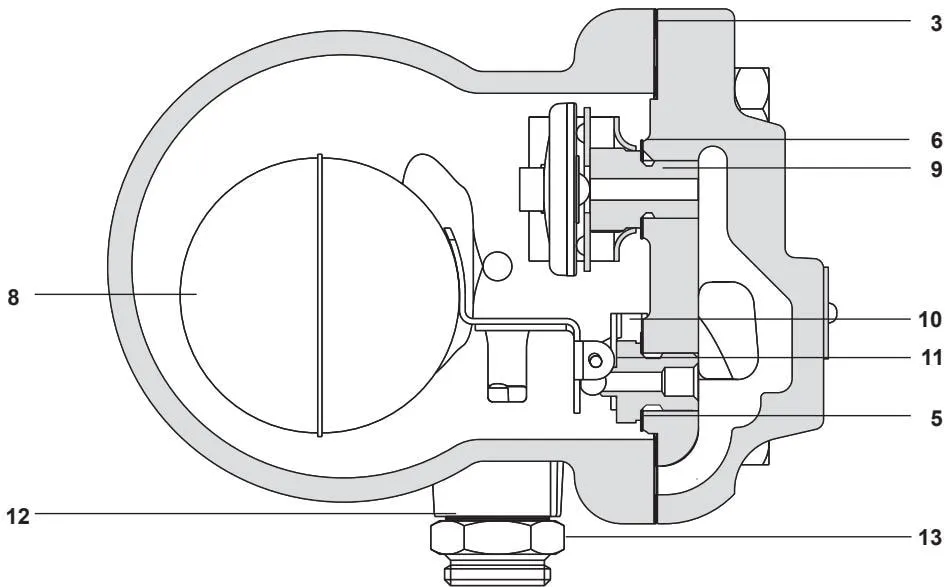 IFT14 spare parts diagram