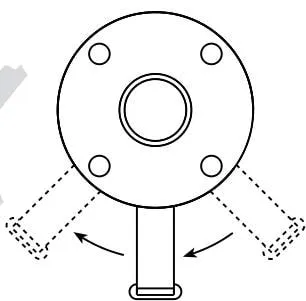 Incorrect installation for liquid service