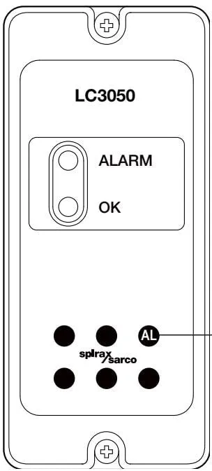LC3050 level alarm controller button explanation diagram