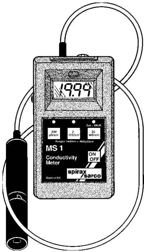 Schematic diagram of the MS1 conductivity meter