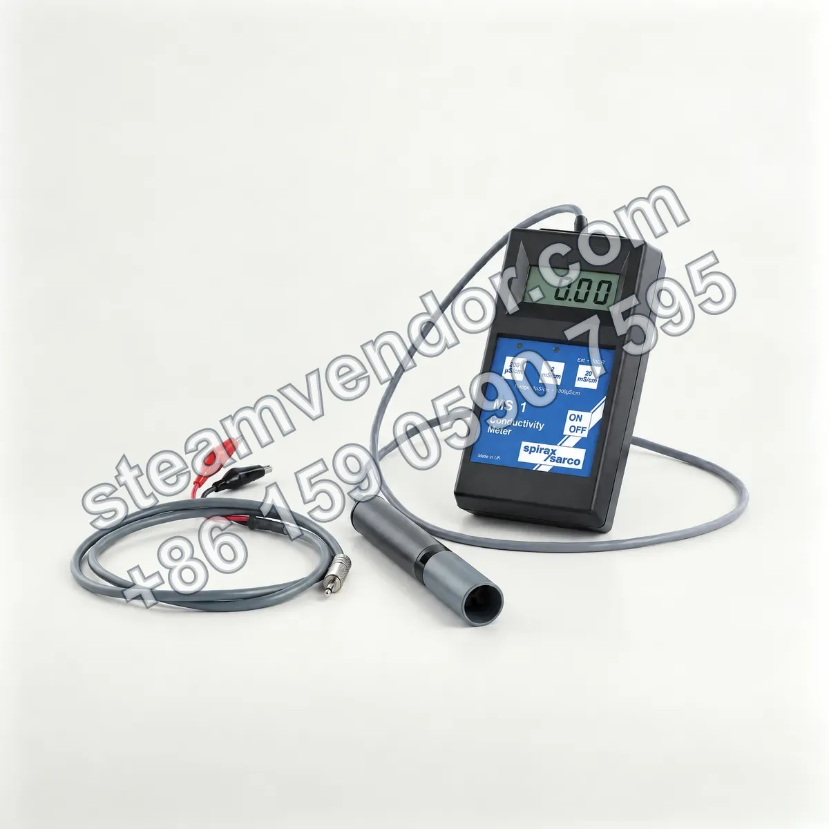 Spirax Sarco MS1 conductivity meter three-quarter view