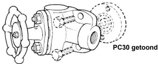 PC3/PC4 pipe connector diagram