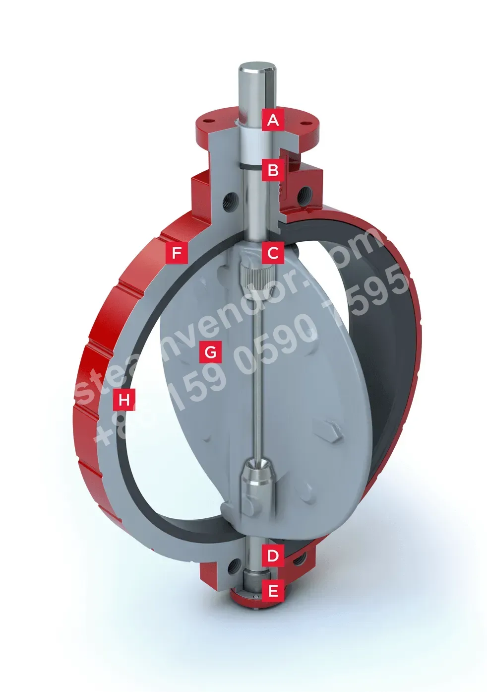 Resilient Seated Butterfly Valve 32-33 Series Features
