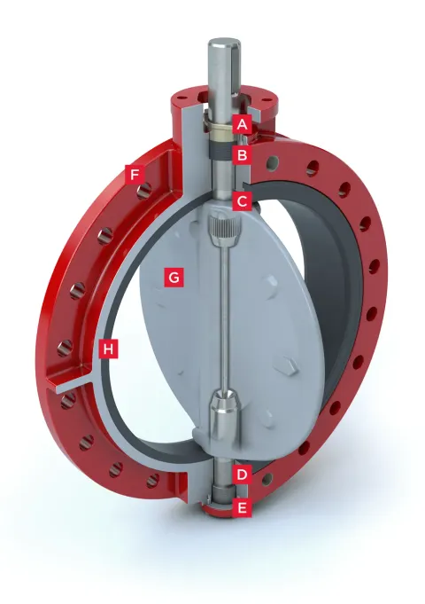 Resilient Seated Butterfly Valve Series 35/36