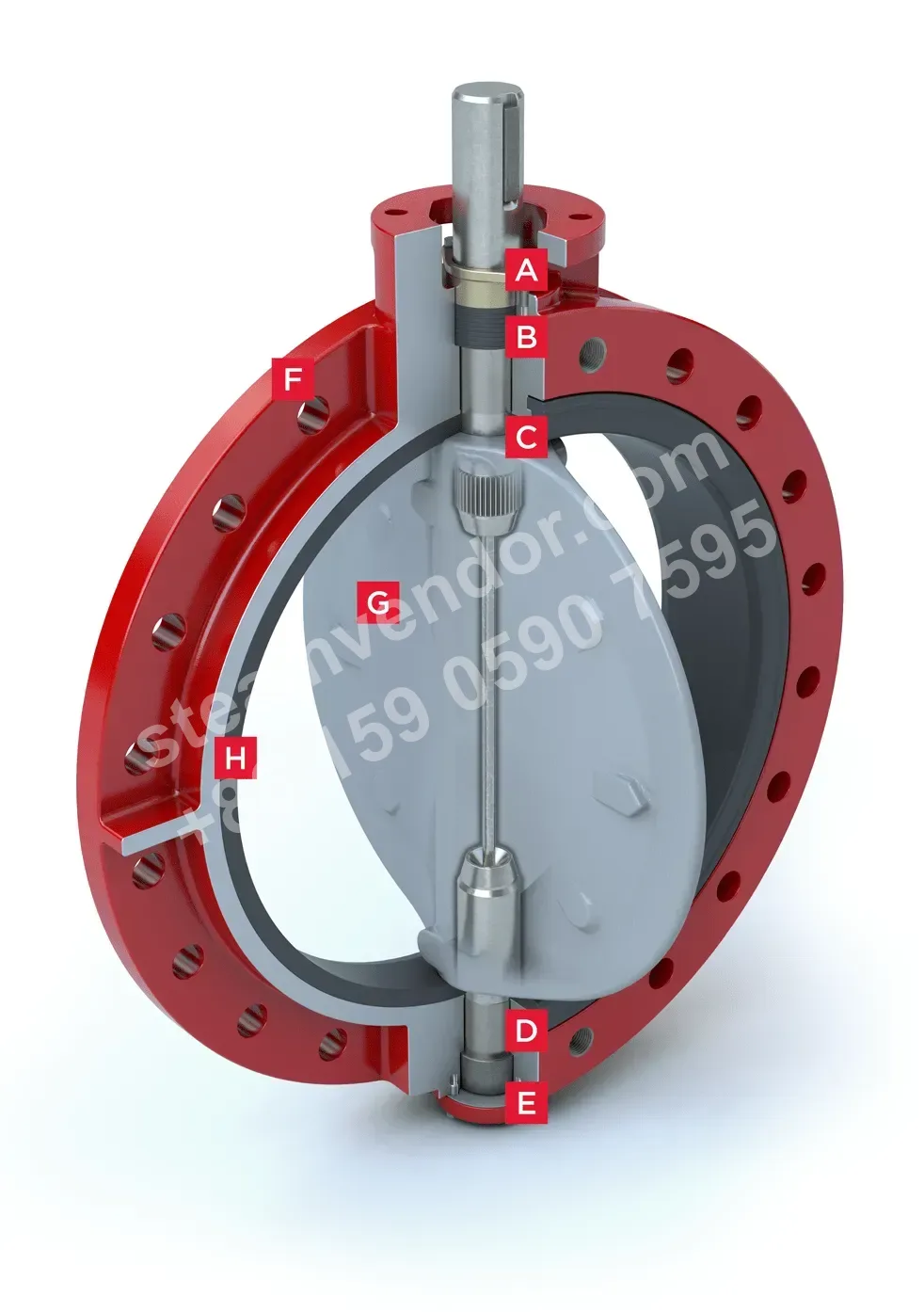 Resilient Seated Butterfly Valve 35-36 Series Features