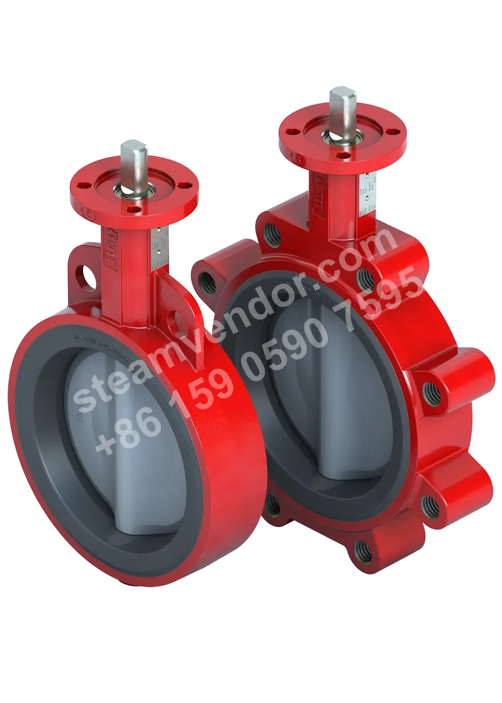 3W/3L Series Resilient Seated Butterfly Valve Closeup