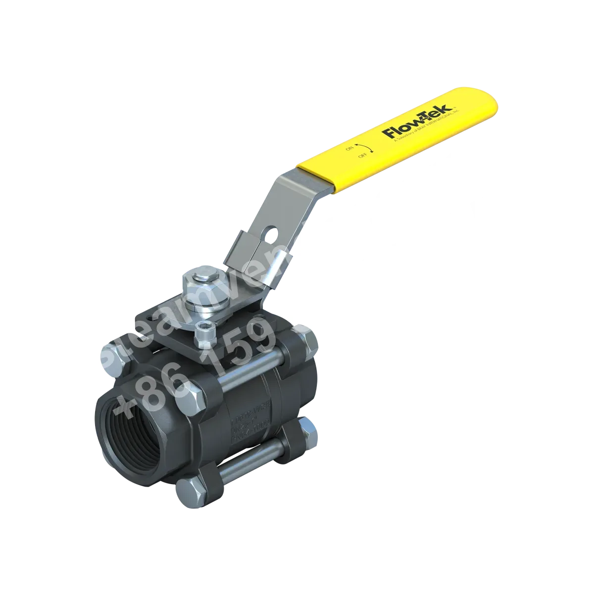 5000/6000 Series Three-Piece Ball Valve Product Image