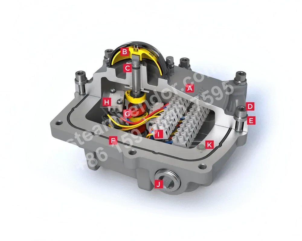 Series 5C Explosion-Proof Switch Box Structural Cutaway