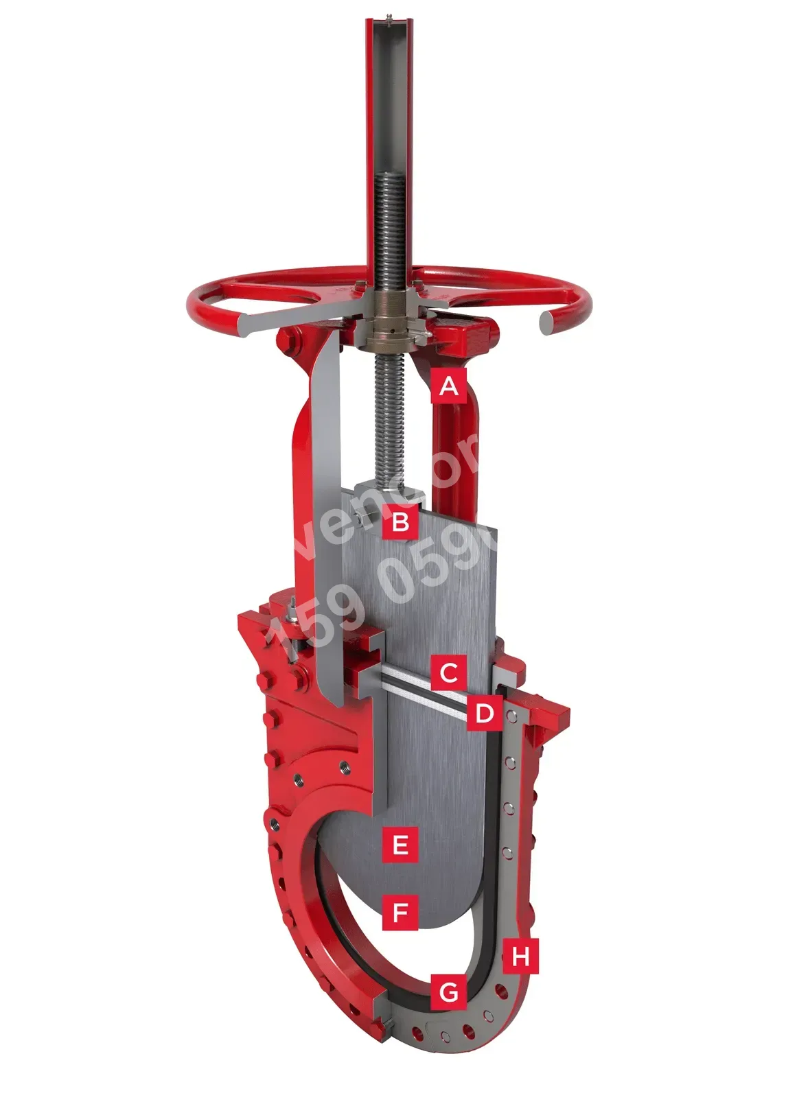 Bidirectional Knife Gate Valve Series 752 Features
