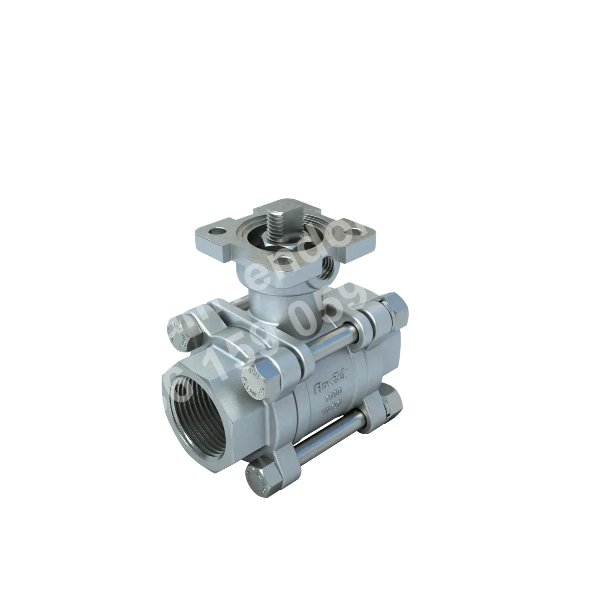 DM7000/DM8000 Series Three-Piece Ball Valve Product Image