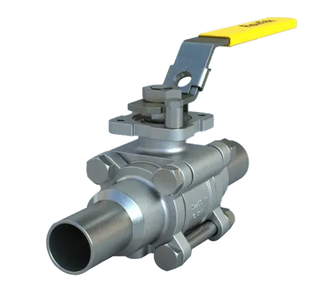 3-Piece Ball Valve S7500/S7700 Series Micro Pure