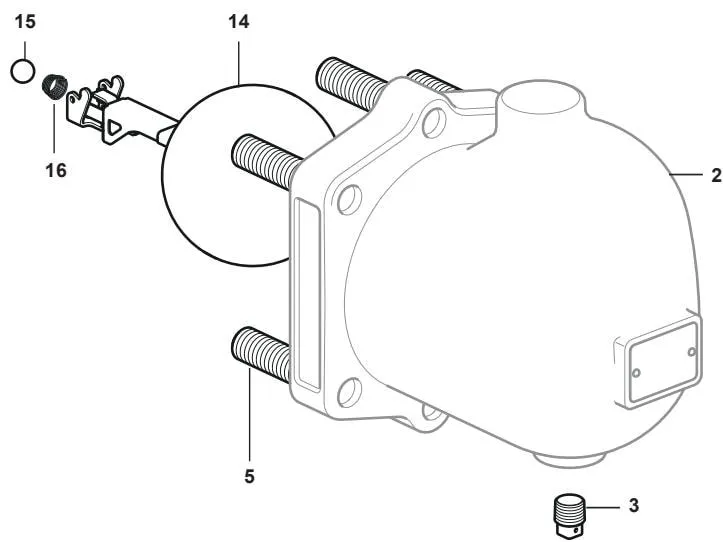 Spare parts diagram