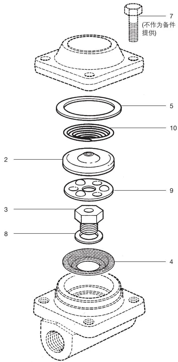 Spare-parts schematic