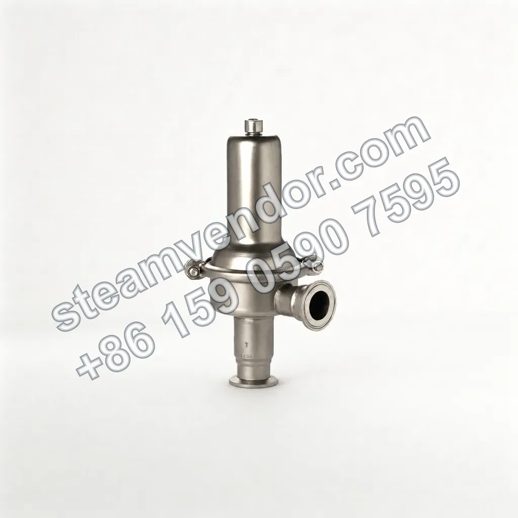 SRV66 sanitary pressure reducing valve, 3/4 in angle | Spirax Sarco